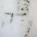 Lenka Klodová, Dirty Wall, "touchscreen" after visitor's action, Prem Arts