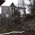 Stavení v Pláních, kde tvořil Vít soukup. Stav při hledání umělcovy pozůstalosti v únoru 2012.