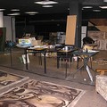 Restaurování obrazů Víta Soukupa v Divusu, únor 2013..