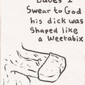 Shaped like a Weetabix