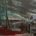 Lukáš Malina, Seven stages of sadness, acryl on canvas, 190×140 cm, 2011