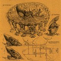 Mark Ferelli, preparatory drawing