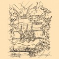 Mark Ferelli, preparatory drawing