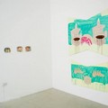 PAINTING ABOUT SEX FLESH & VIOLENCE installation shot