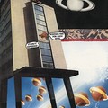 Collage for "Cube and Coffee" theatre piece.