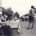 Straight.Section: A 24 Hours Street Art Event. 1995. The Action of Opening, photo by Vytautas V. Stanionis