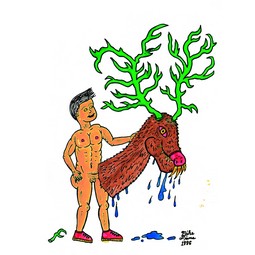 Mike Diana - Deer Head