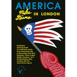 Mike Diana AMERICA - limited edition mega poster