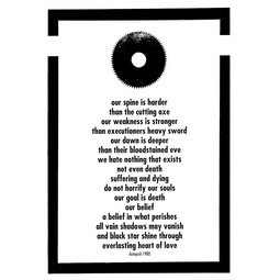 Autopsia poster from Weltuntergang Show: Our spine is harder