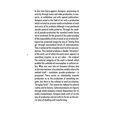 Autopsia: Apocrypha